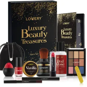 12 Days Luxury Beauty Advent Calendar, 22-Pc. Makeup & Skincare Gift Set