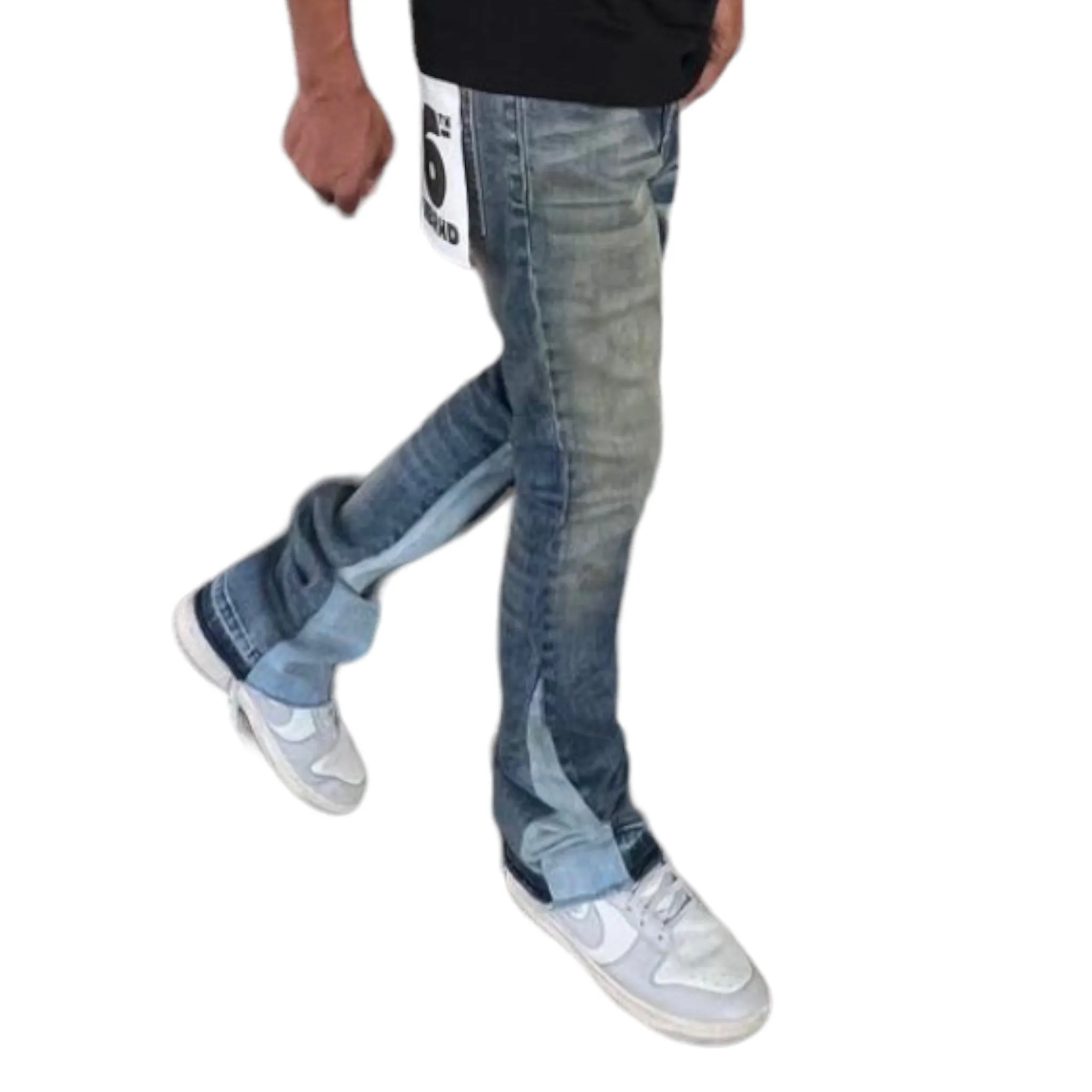 6NBRHD: Wolf River Stacked Denim D2323