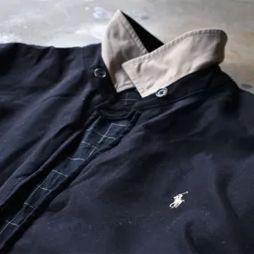 90’s　Polo Ralph Lauren/ポロ ラルフローレン  チェックライナー スイングトップジャケット　230412