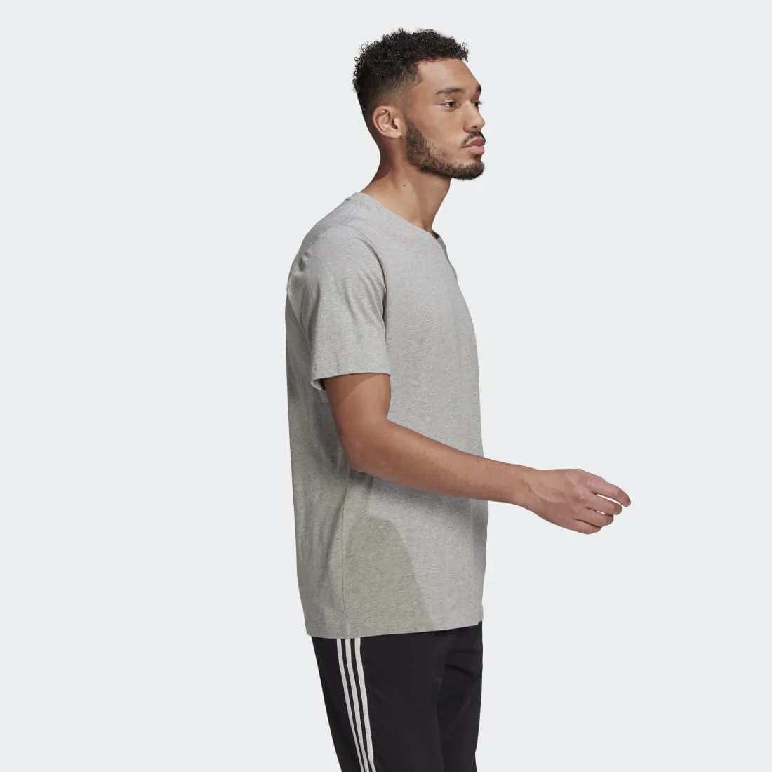 adidas Essentials Embroiderd Small Logo Men's Tee