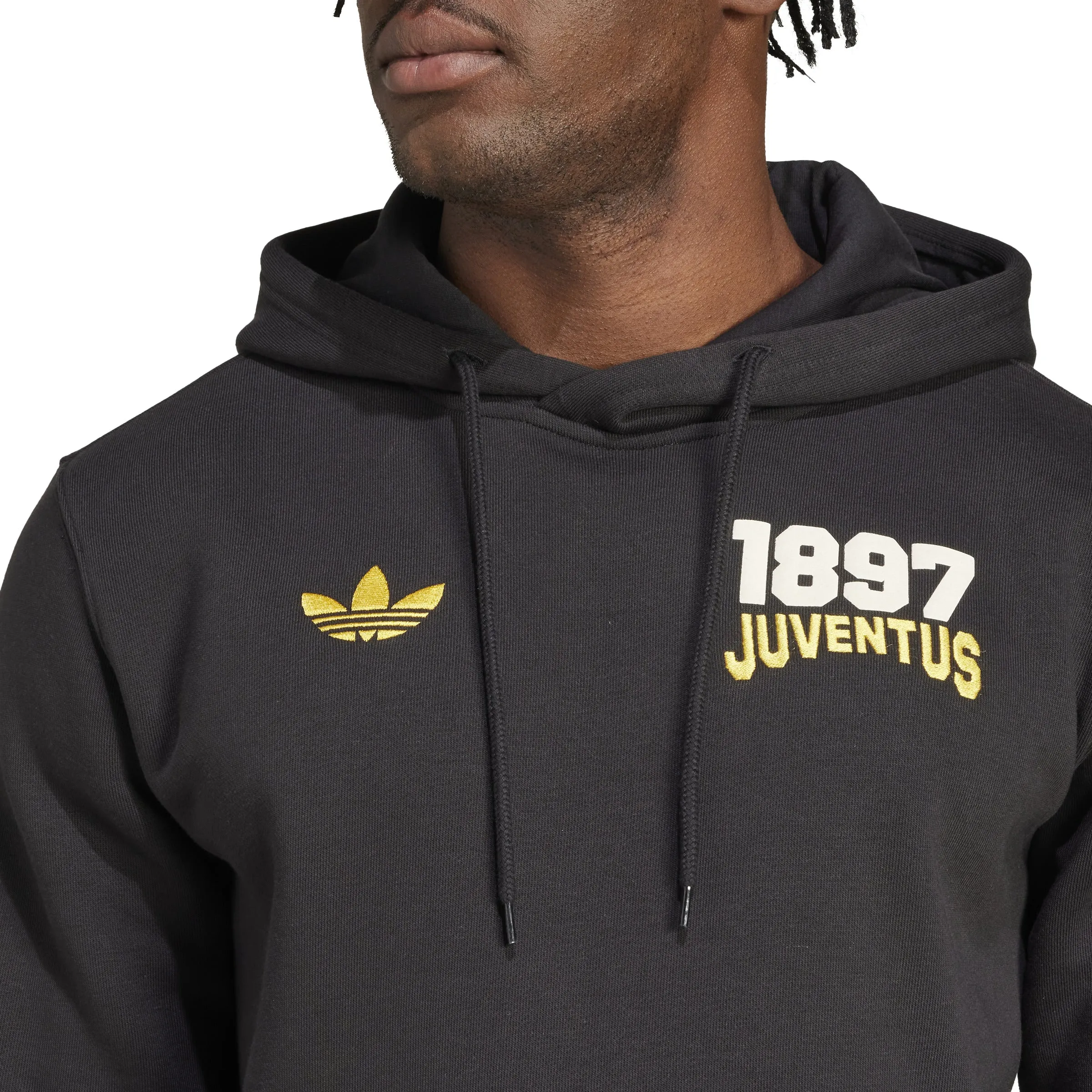 adidas Juventus VRCT Hoodie Black/Gold