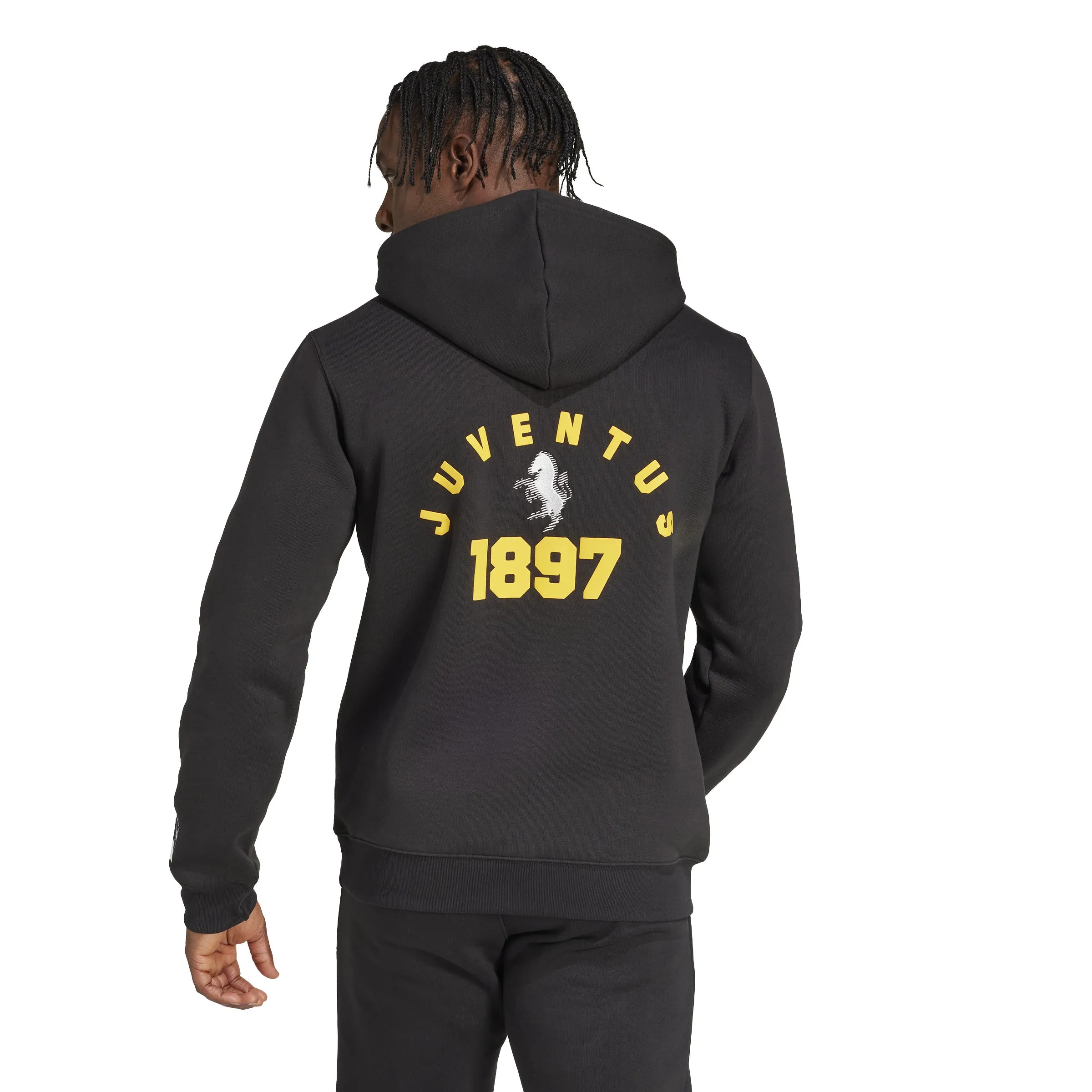 adidas Juventus VRCT Hoodie Black/Gold