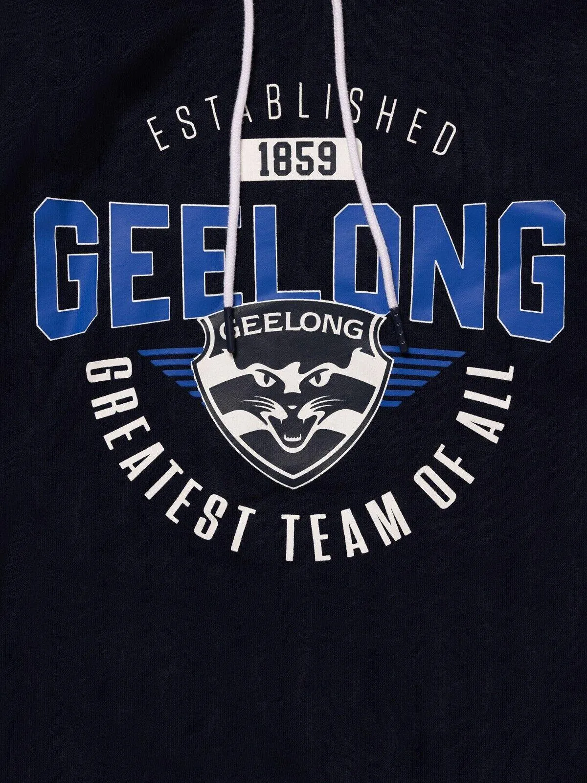 AFL Supporter Hoodie - Geelong Cats - Youth - Kids - Hoody - Jumper