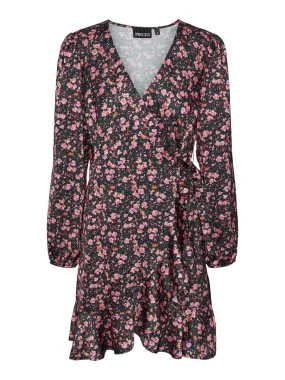 Arian Wrap Dress (Floral)