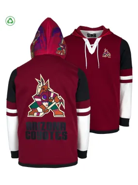 Arizona Coyotes Lace-Up Hoodie