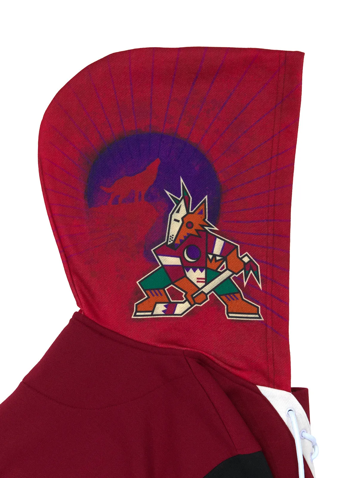 Arizona Coyotes Lace-Up Hoodie