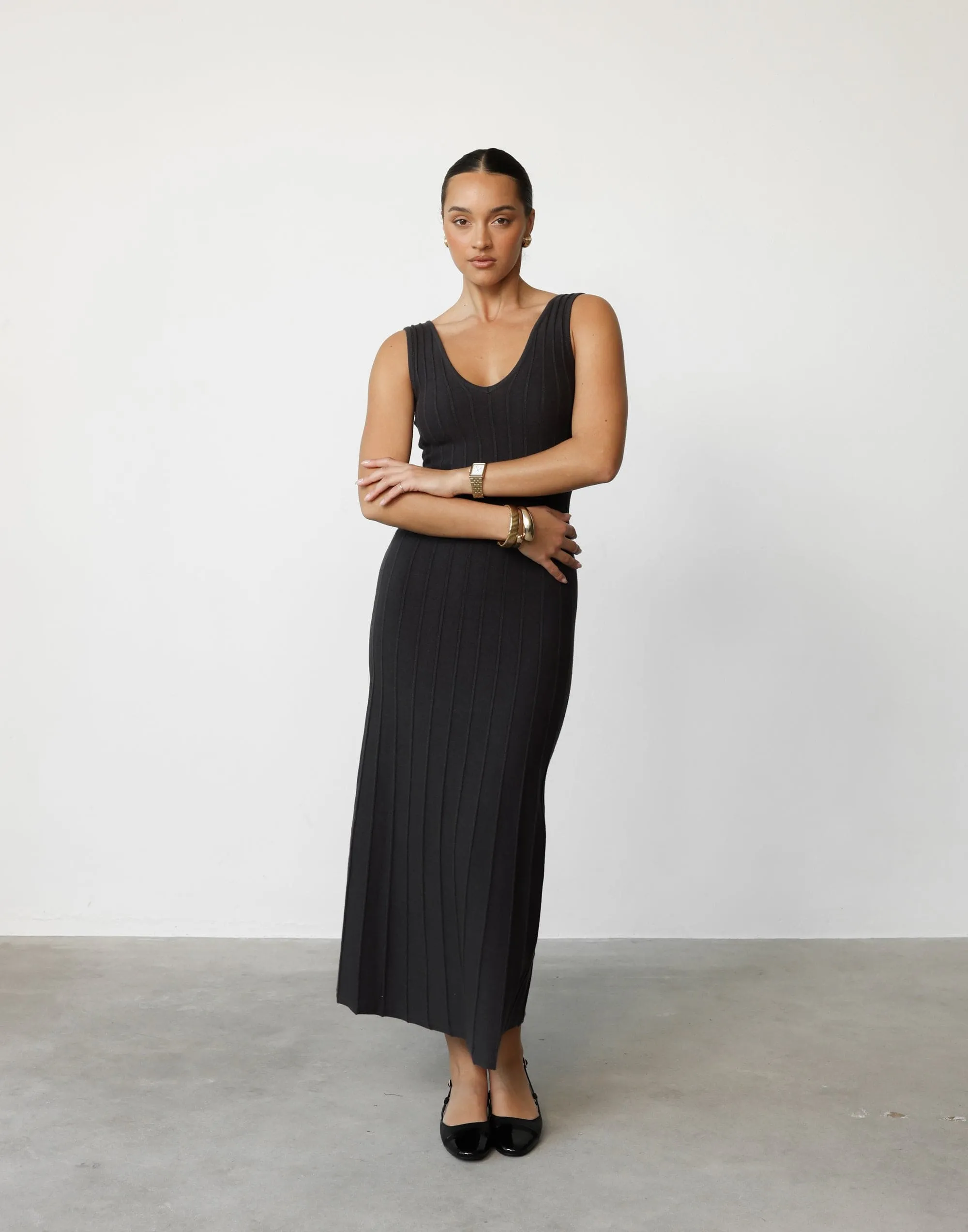 Aurelia Maxi Dress (Slate)