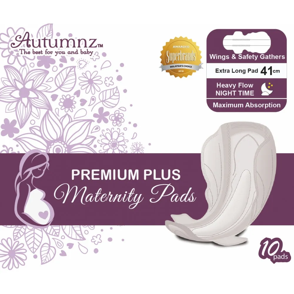 Autumnz Premium Plus Maternity Pads 41cm (10pcs)