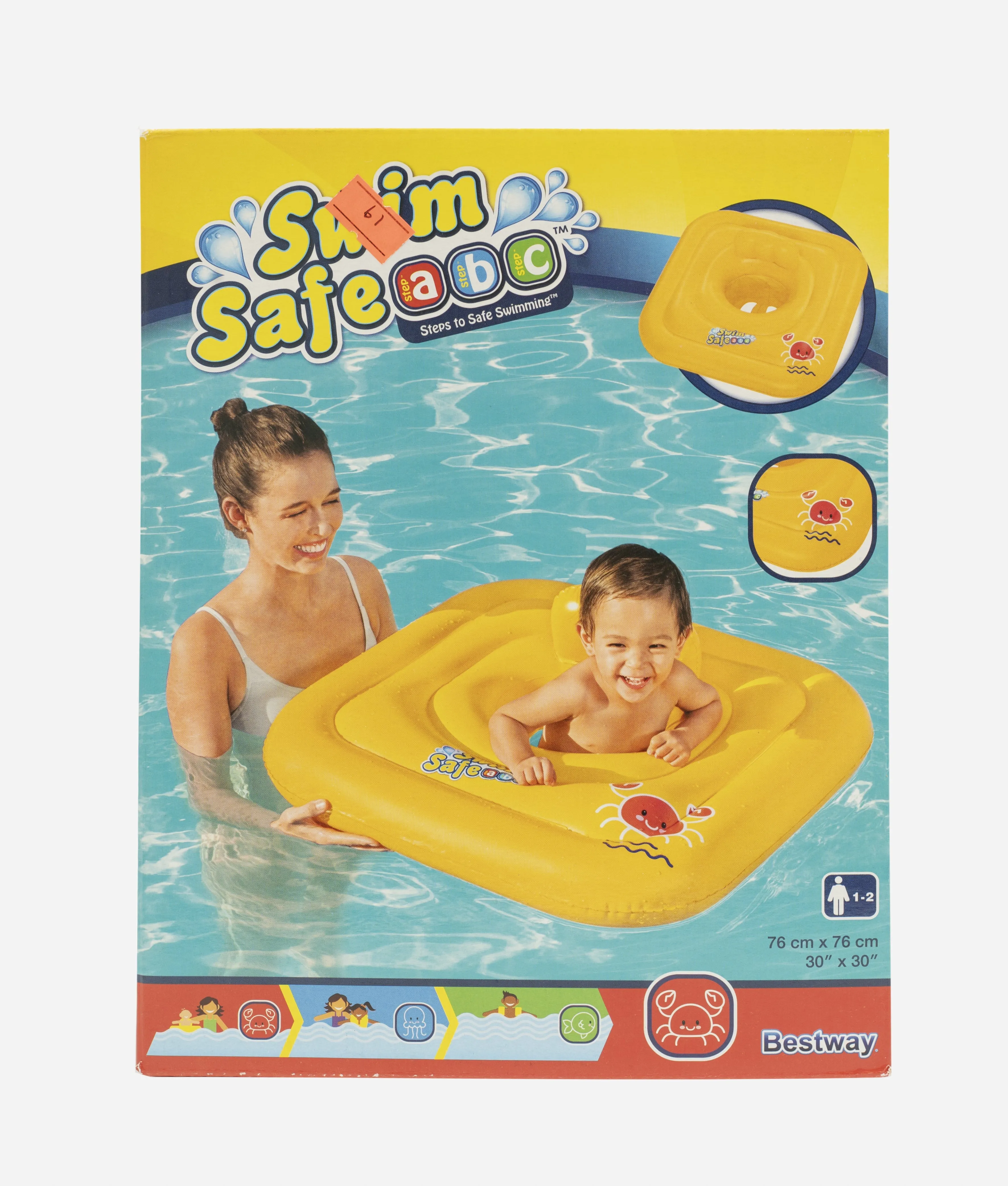 Baby Boat Float -  WonderSplash Square 3-Ring