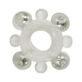 Basic Essentials Enhancer Ring w/Beads - Clear