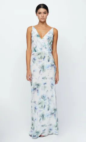 Bec & Bridge Corrine V Maxi in Watercolour Floral Size