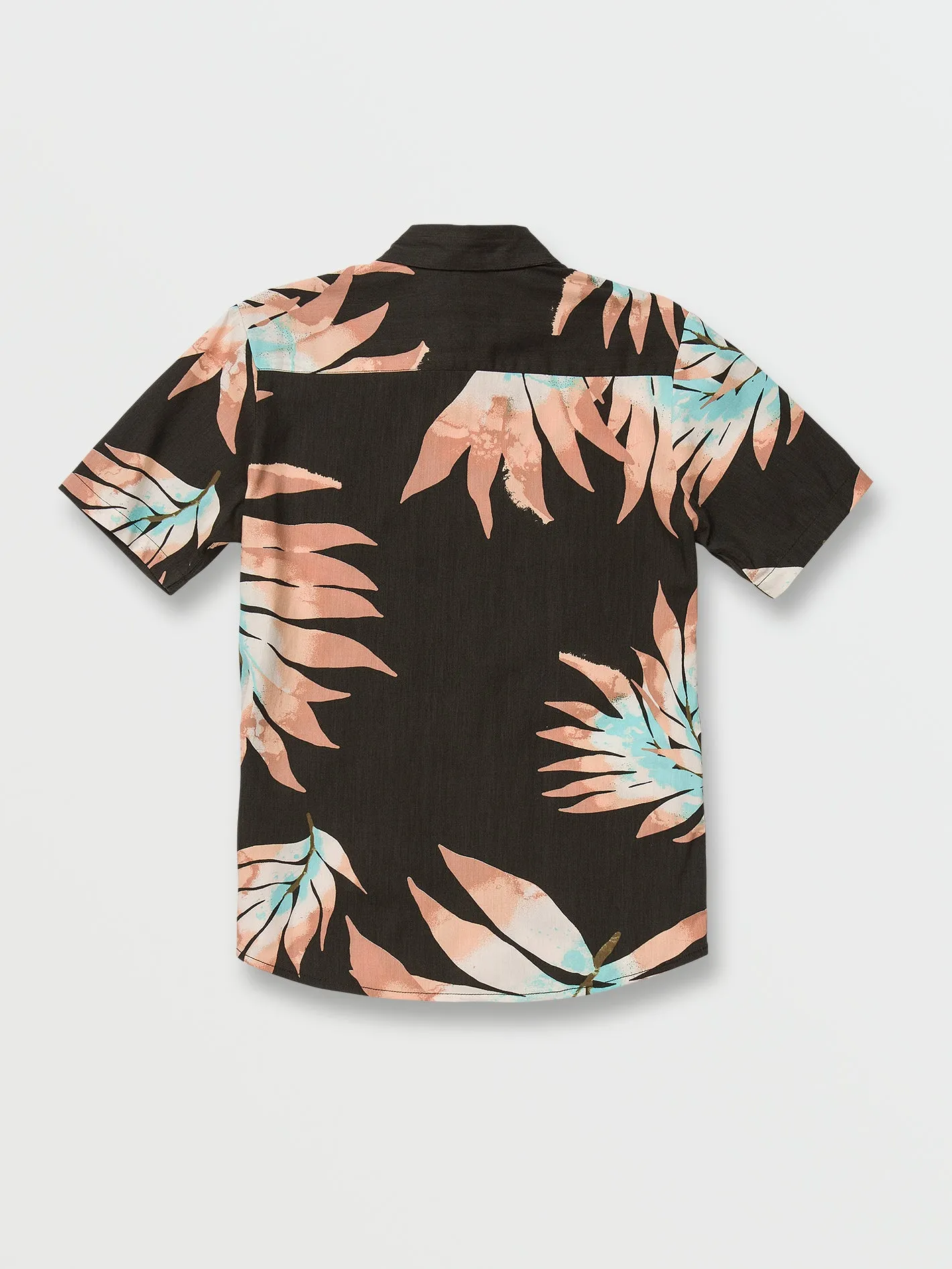 Big Boys Seeweed Short Sleeve Shirt - Rinsed Black