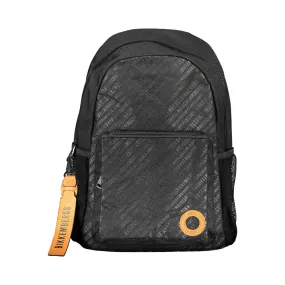 Bikkembergs Black Nylon Backpack: Urban Chic