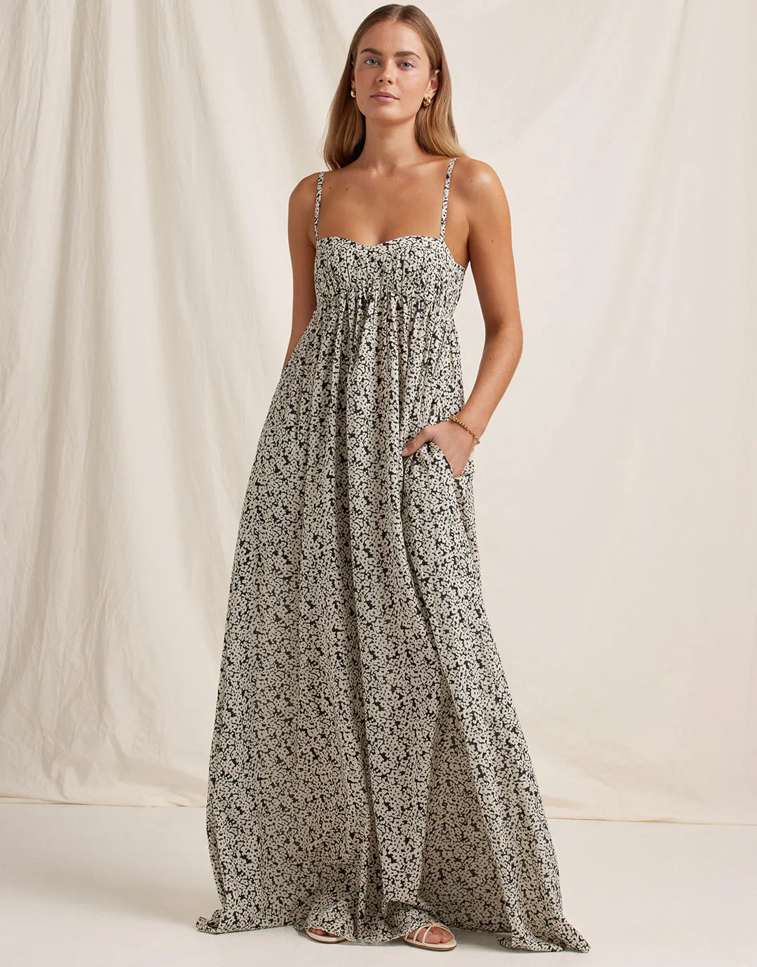 Bisou Everlasting Maxi Dress - Ditsy Floral