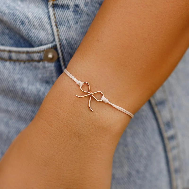 Bow Charm Bracelet