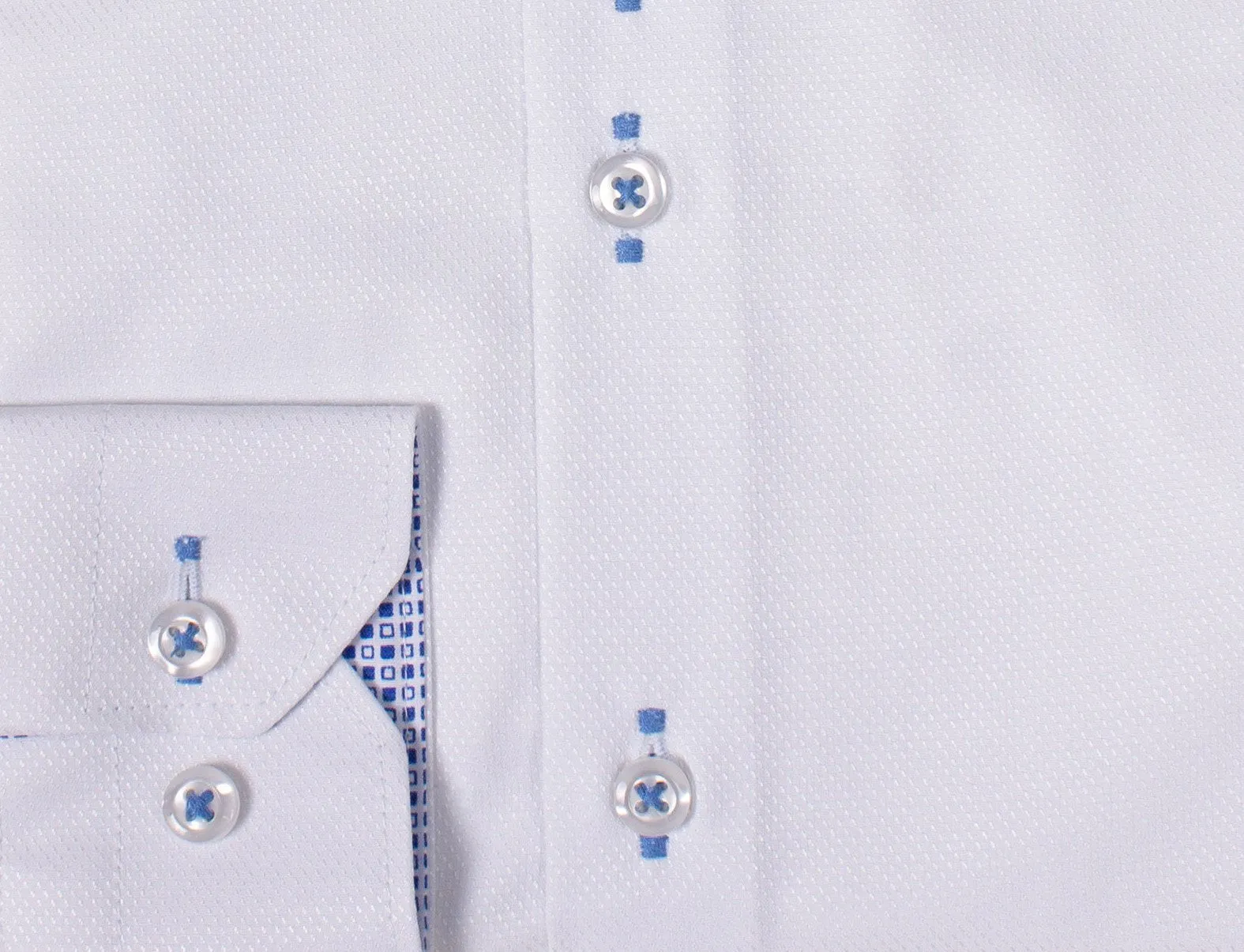 Boy's White Long Sleeve Dress Shirt