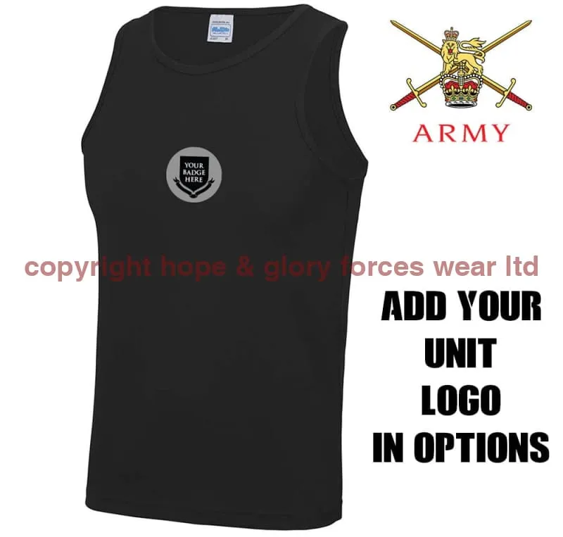 British Army Units Sports Vest