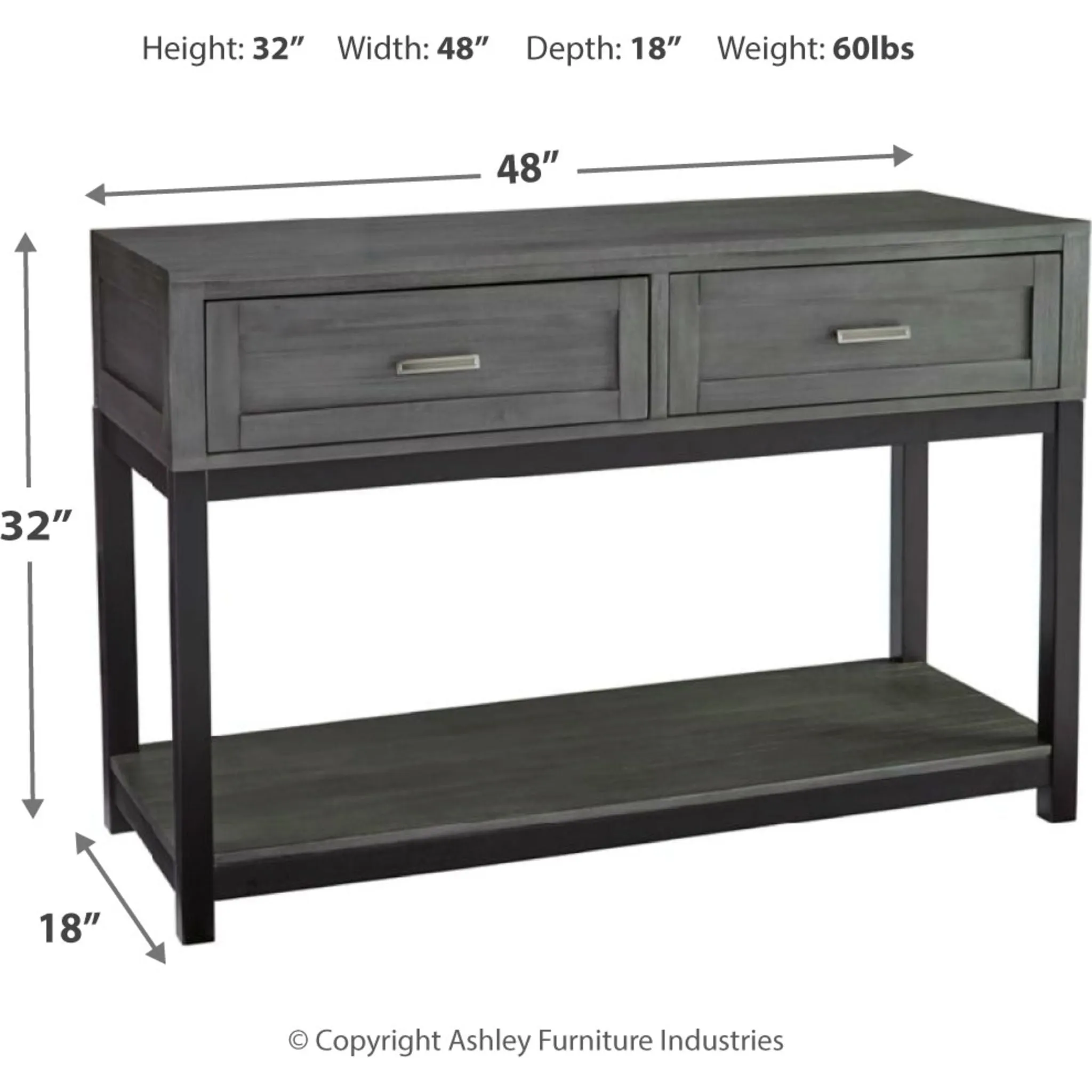 Caitbrook Sofa Table