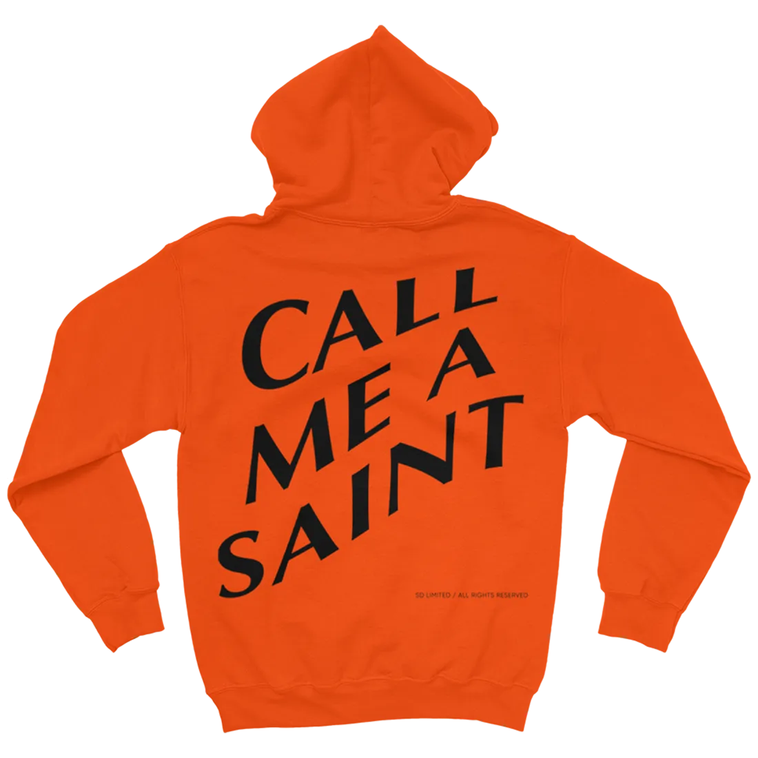 Call Me A Saint Hoodie (Orange)