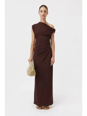 Camilla and Marc Annalise Dress in Chocolate Brown