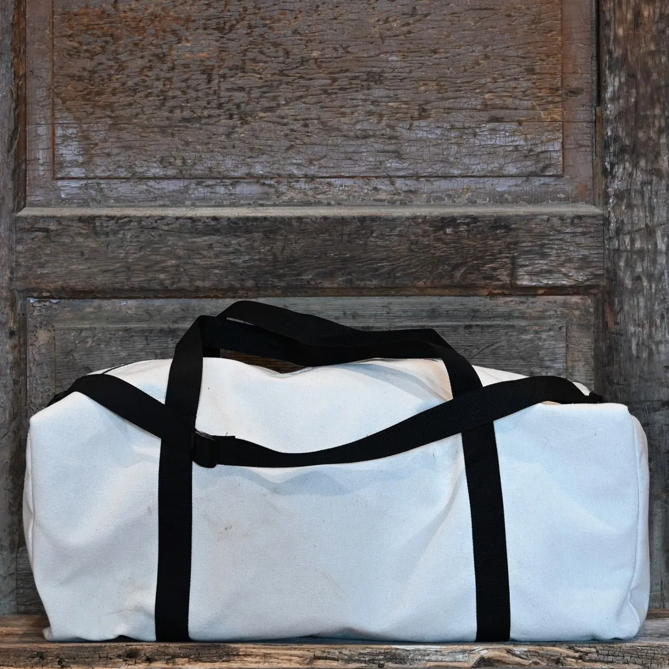 Canvas Duffle Bag - L KNT