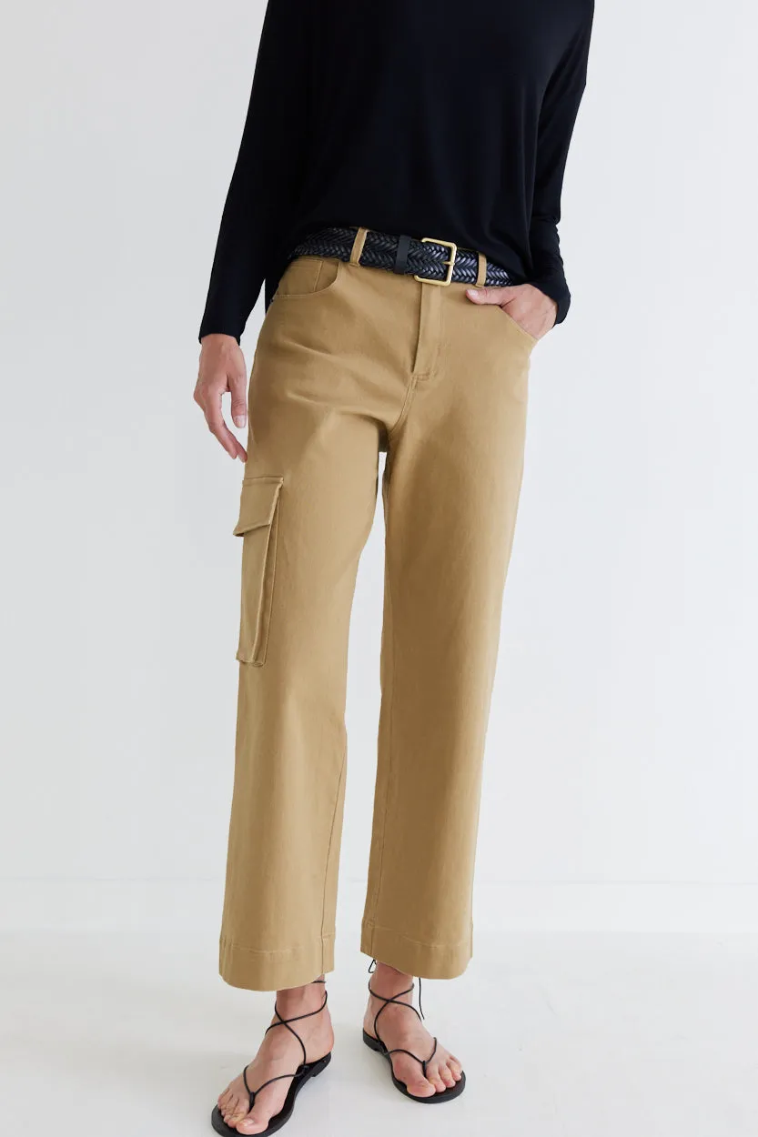 Change of Pace Denim Cargo Pants