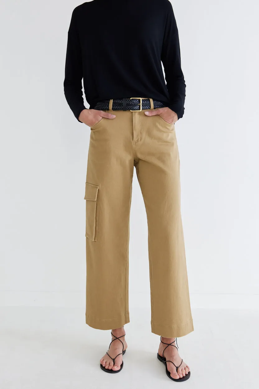 Change of Pace Denim Cargo Pants