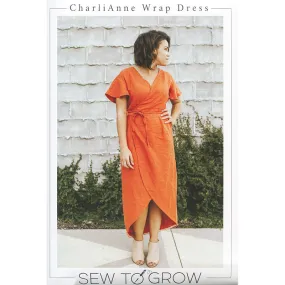 CharliAnne Wrap Dress Pattern