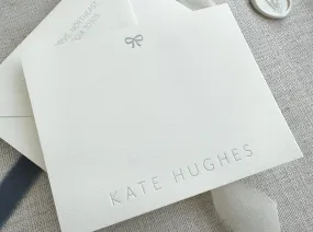 Chic Bow - Letterpress Stationery