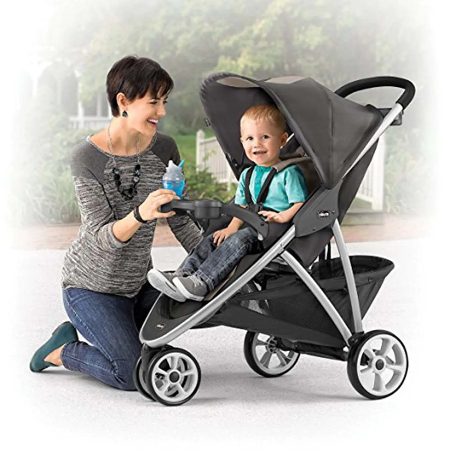 CHICCO VIARO STROLLER GRAPHITE