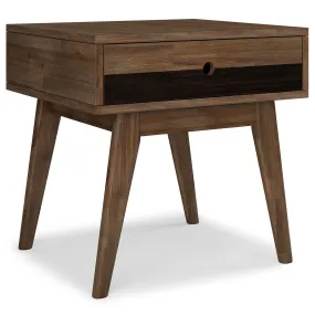 Clarkson End Table in Acacia