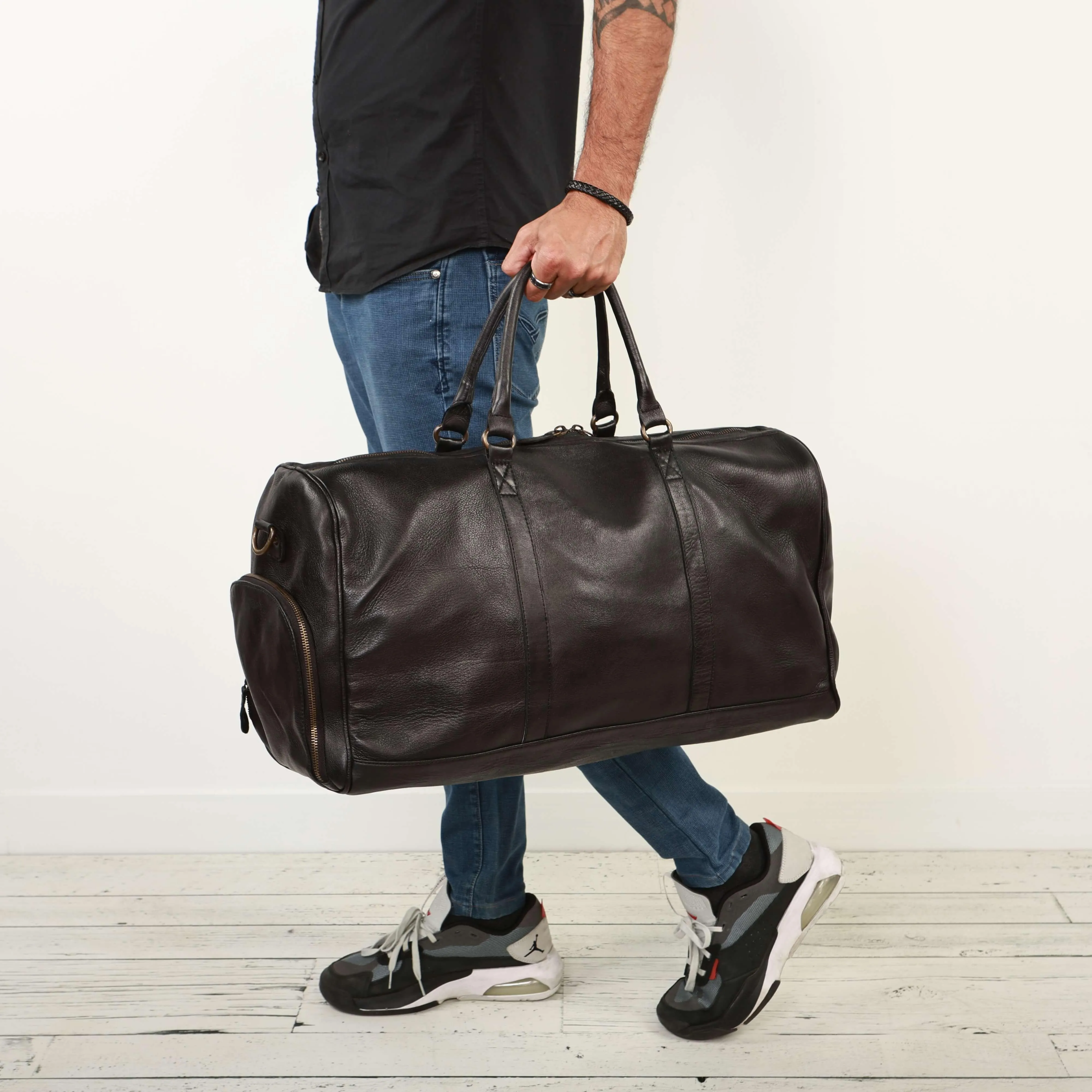 Classic Leather Duffle