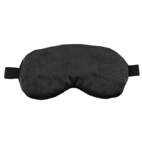 Corduroy Sleep Mask - Heather Black