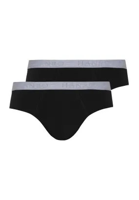 Cotton Essentials 2-Pack Cotton Briefs | Black 73075-019