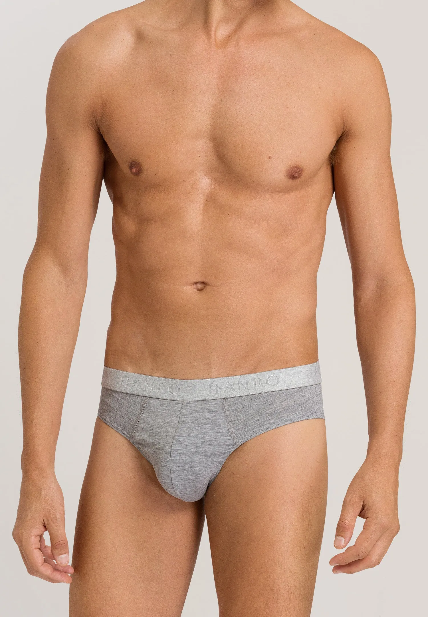 Cotton Essentials 2-Pack Cotton Briefs | Light Melange 73075-1961