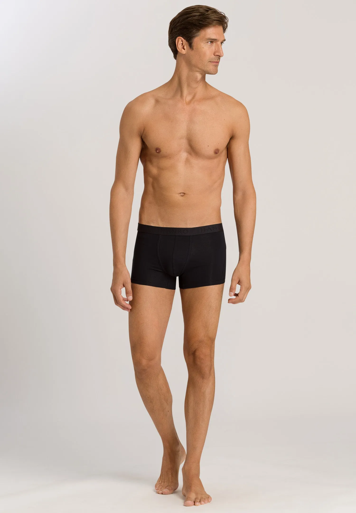 Cotton Essentials Cotton Boxer Brief | All Black 73102-0900