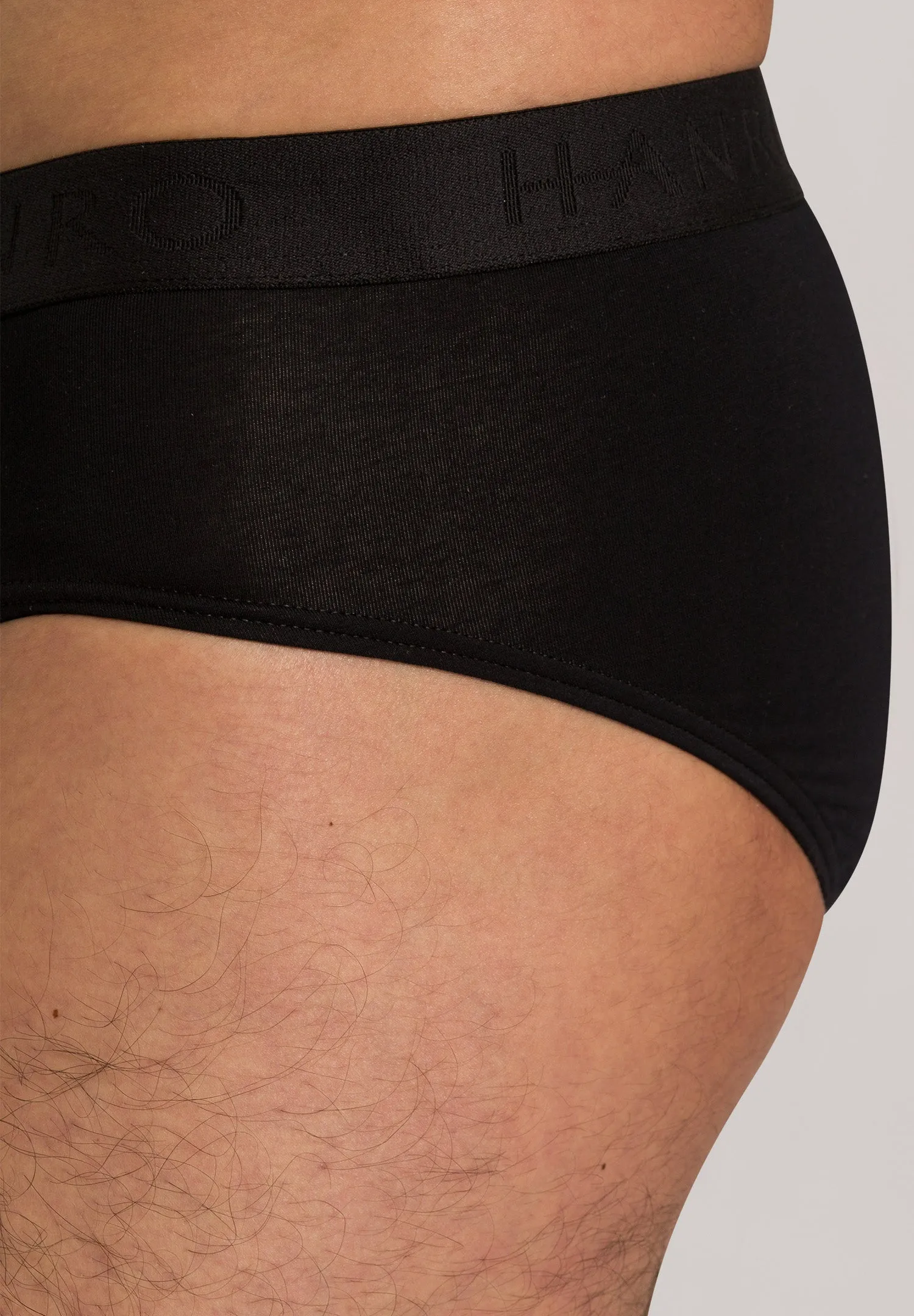 Cotton Essentials Cotton Brief | All Black 73101-0900