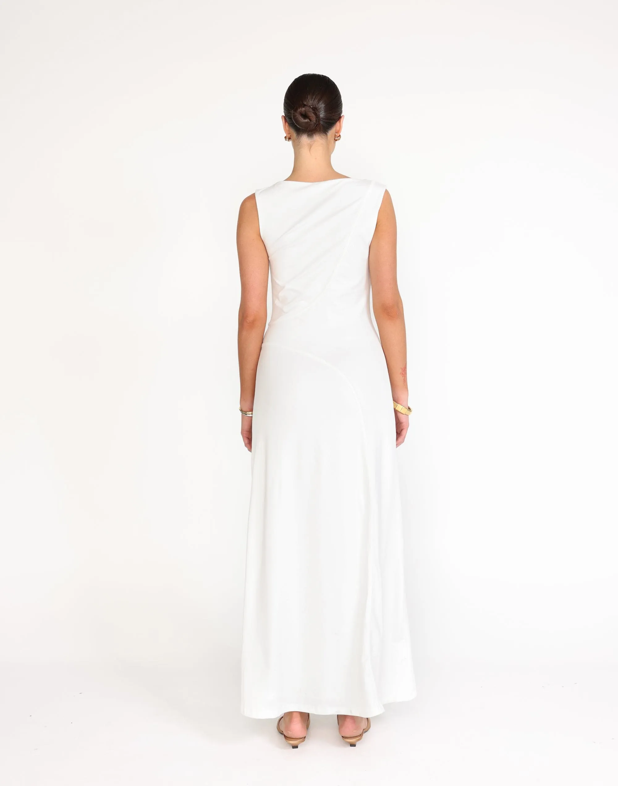 Dawn Maxi Dress (White)