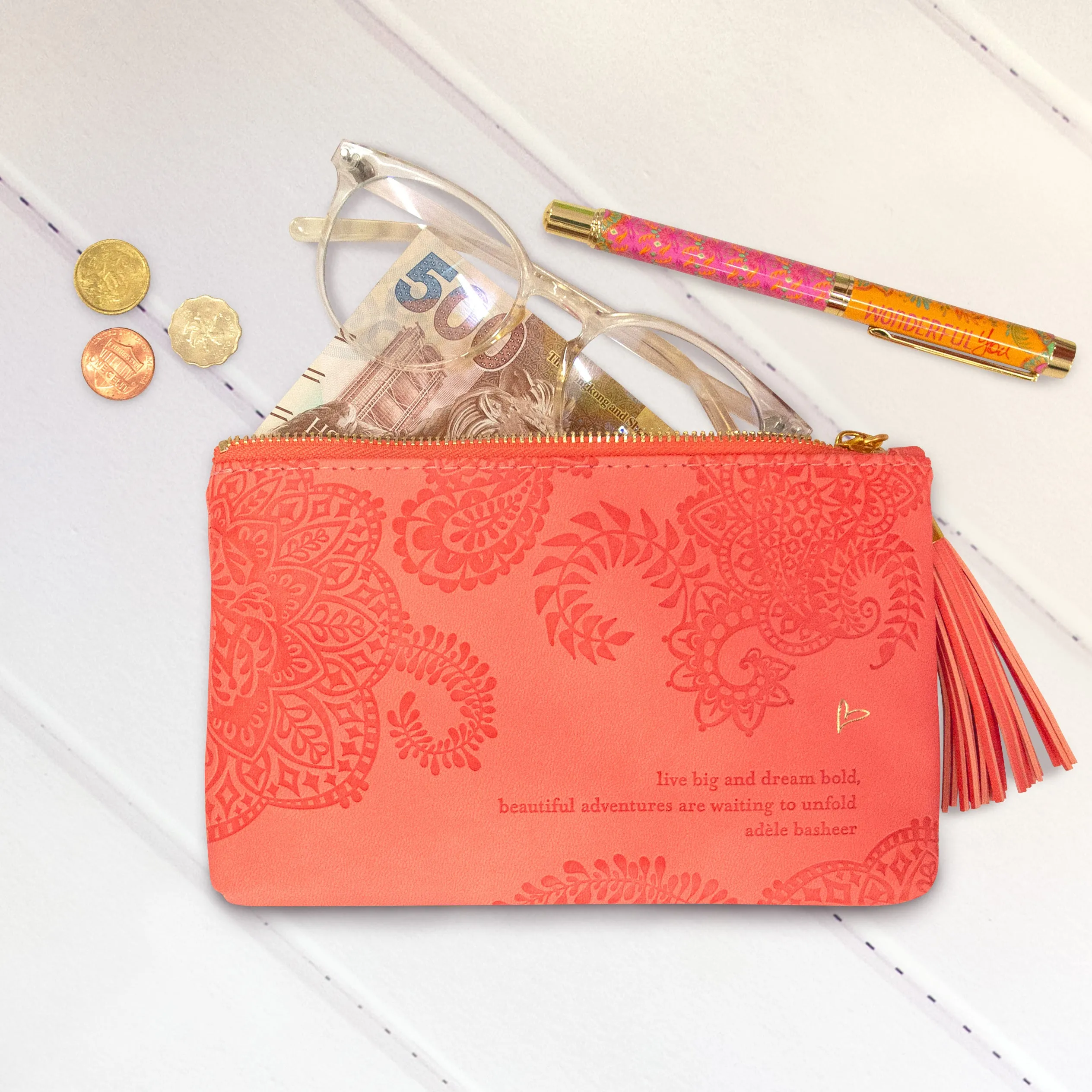 Dream Bold Essentials Purse - Peach