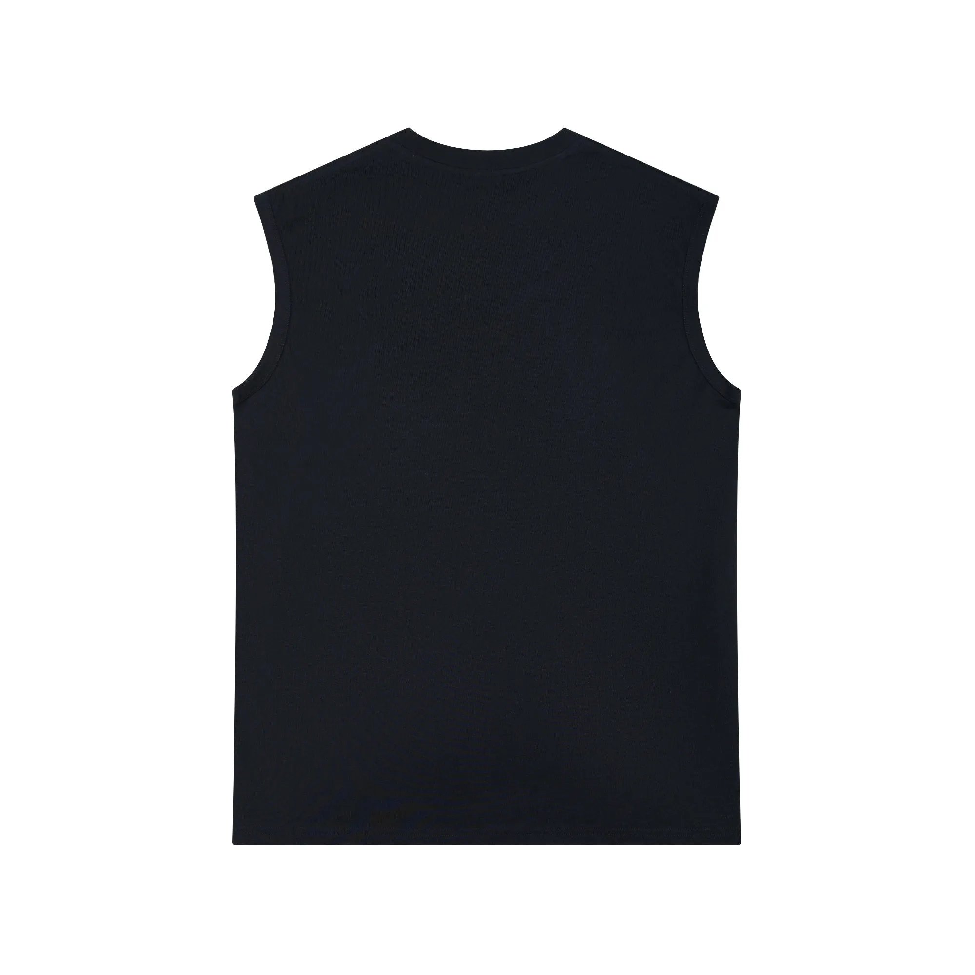 Embroidered Heavyweight Sports Vest Men's Sleeveless T-Shirt