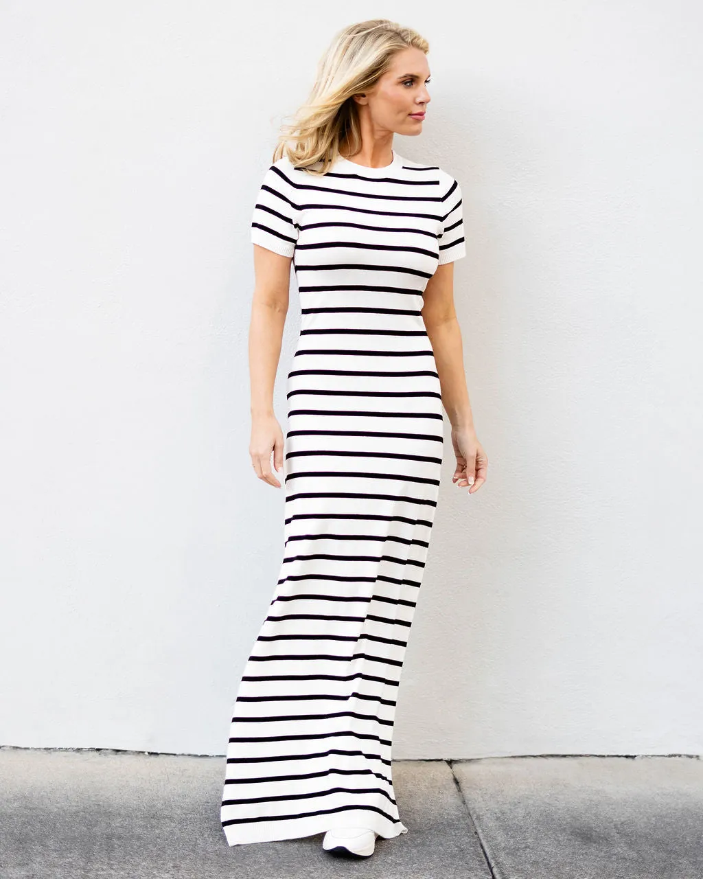 Essential Striped Maxi Dress