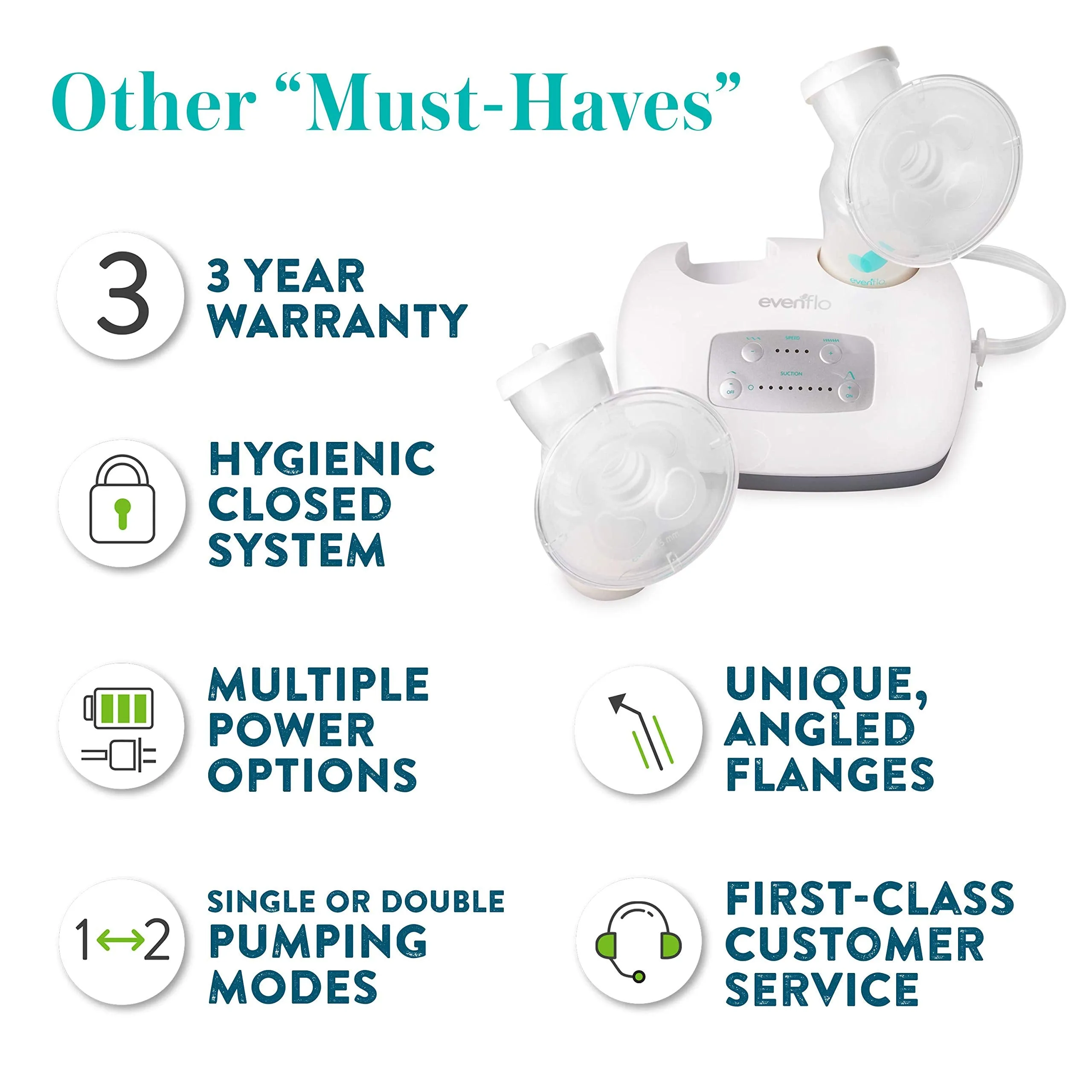 Eventflo Feeding  Advanced Double Electric Breast pump