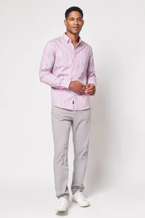 Faherty The Movement Shirt in Summer Rose Plaid