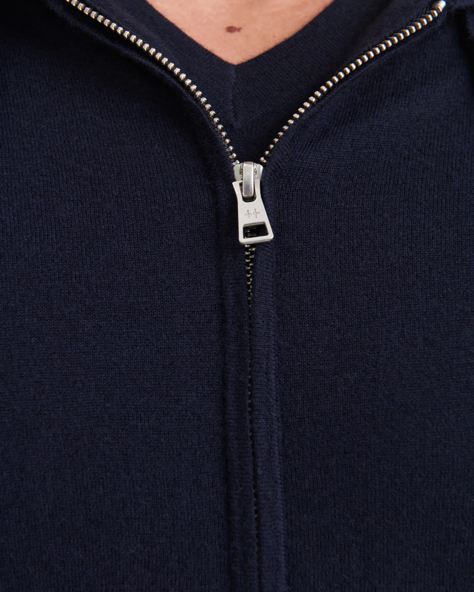 Fancy Cashmere Zip-Up Hoodie