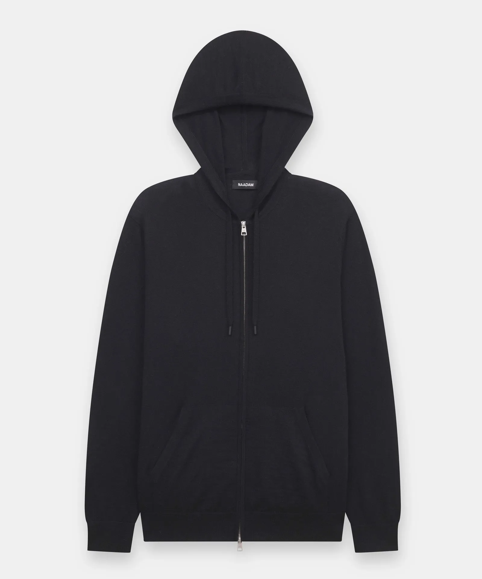 Fancy Cashmere Zip-Up Hoodie