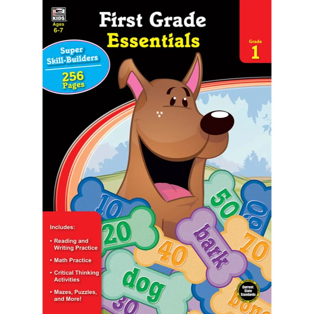 First Grade Essentials Workbook Grade 1