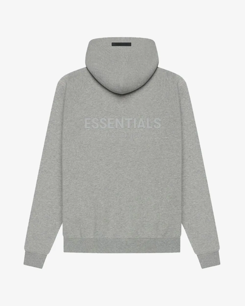 FOG ESSENTIALS SS21 HOODIE DARK HEATHER OATMEAL -