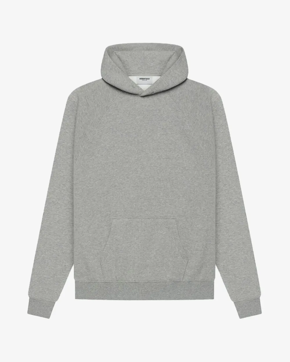 FOG ESSENTIALS SS21 HOODIE DARK HEATHER OATMEAL -