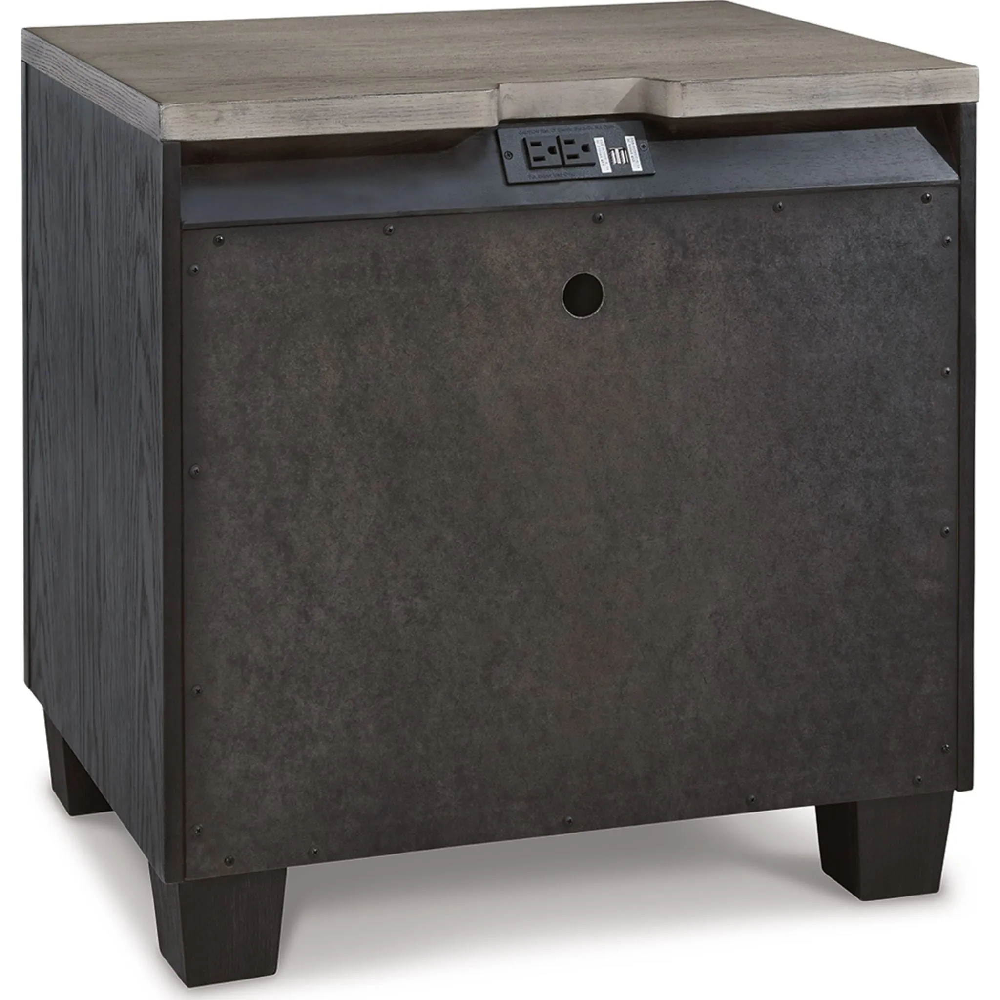 Foyland Two Drawer Nightstand