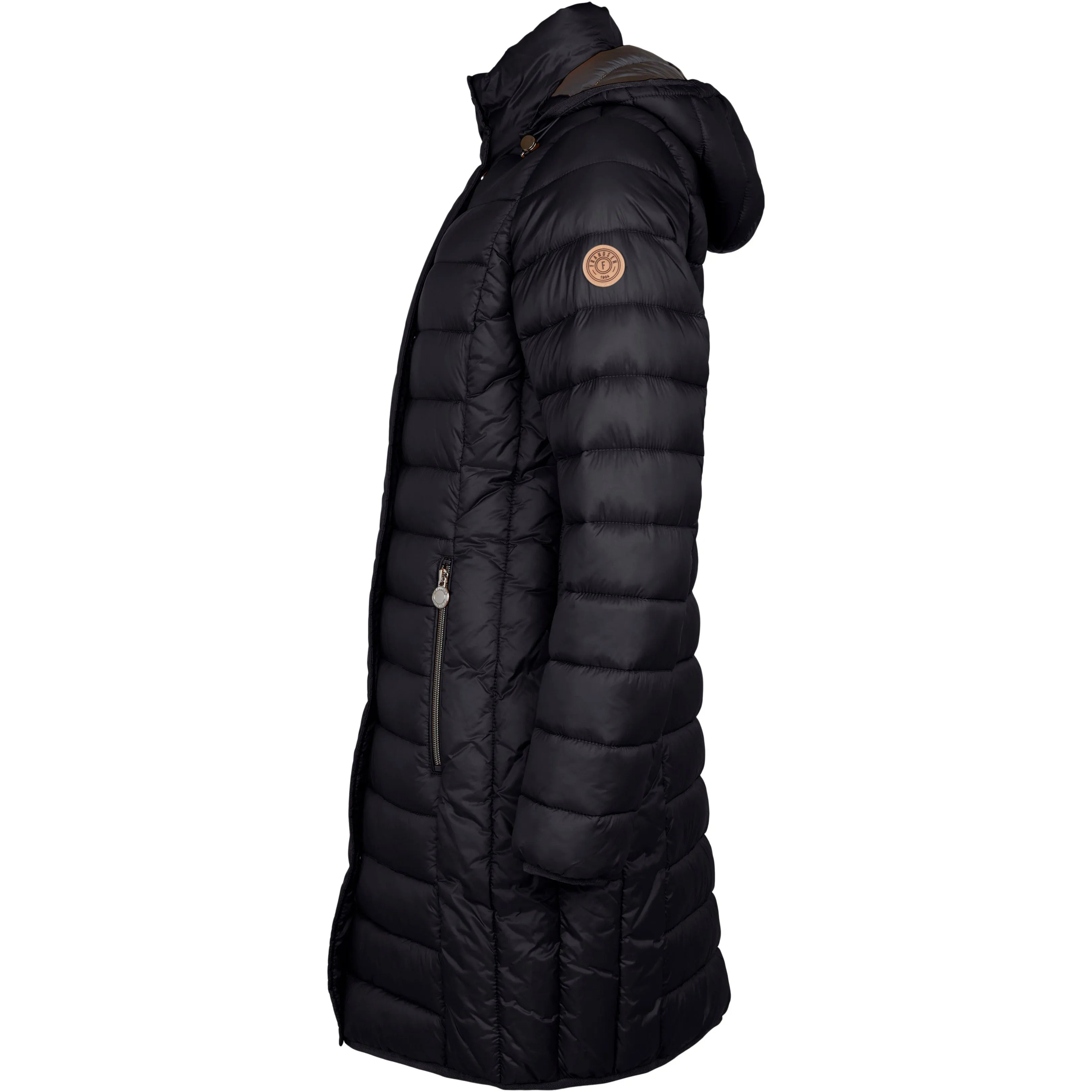 Frandsen Padded Coat in Black